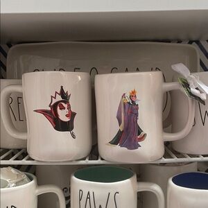 Rae Dunn Evil Queen Mug Set - White